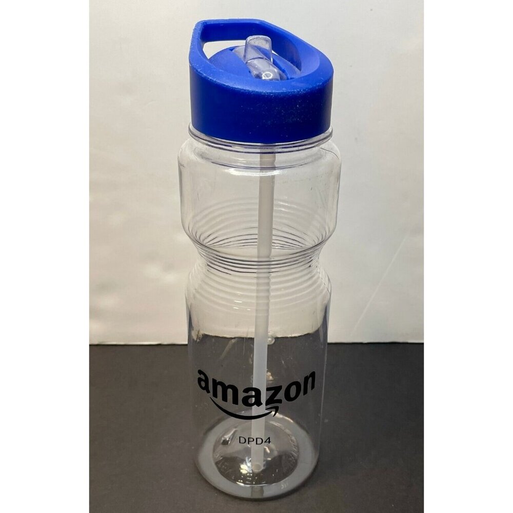 Amazon DPD4 water bottle 9" clear plastic lid